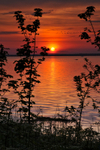 z1329 Sunset over Yarmouth