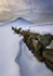 Roseberry Topping - Winter, along the wall.
