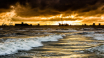 Liverpool Docks from New Brighton (2)
