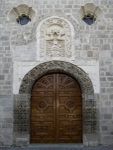 Santa María Nonoalco, D.F., La Asunción, façade, main portal alfiz