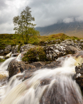 River Coupall Waterfall, Buachaille Etive Mor (4)