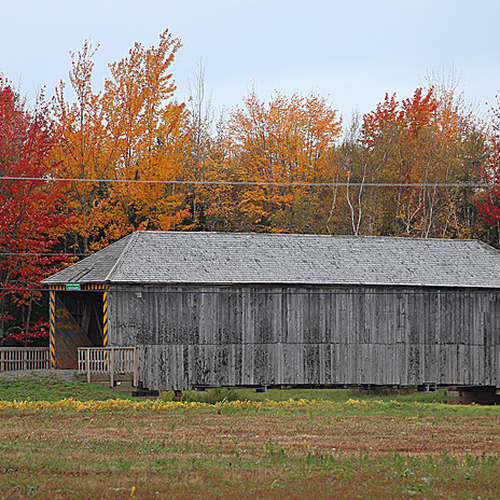 Moved from it's original position along the Turtle Creek Reservoir. It now sits along Route 910 @ Dewey Road.