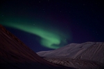Northern light over Longyearbreen 5161