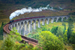 The Jacobite on Glenfinnan Viaduct
