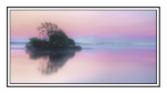 Misty sunrise loch leven