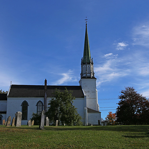 Trinity Church in Kingston, New Brunswick was built in 1789 and consecrated in 1792. It is the oldest Anglican church…
