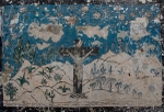 Lower cloister walk mural, Crucifixion
