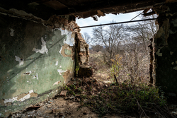 Collapsed Wall | Gherdeal, Romania