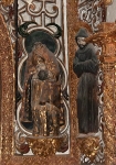 Sotocoro relief, St. Dionisio & Dominican monk