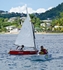 Bequia Youth Sailors at a local regatta held at Young Island