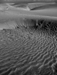 Gran Canaria sand dunes bw HDR