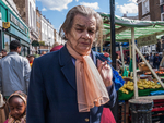 Woman with Orange Scarf Portobello London 2016