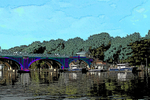 Lock and Weir, The  Thames, Richmond
