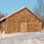 Winter Barn New Brunswick Canada
