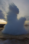Strokkur erupts