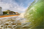 w006 Breaking Swell, Ventnor Beach cropped