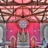 kincasslagh chapel  altar and roof structure