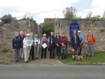 055 A group pose at Snape Castle Entrance