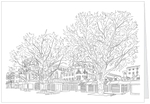 A5 Greeting Card of Norwich Market