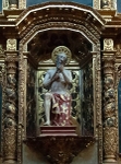 Santa María Magdalena, nave Nicolás de Tolentino retablo, detail