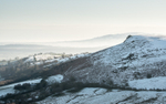 Battle Stones and Hill End from Caer Caradoc