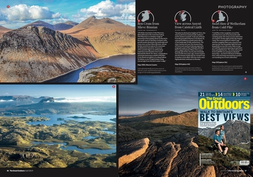 Amazing Places, TGO Magazine, April 2019