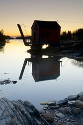 Fisherman's Hut at Dawn, Stonehurst
