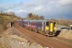 23.1.12 - 153324 & 158848 11.51 Carlisle - Leeds, Crosby Garrett