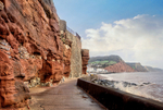 Sidmouth towards Jacobs Ladder beach