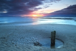 blazing sunset