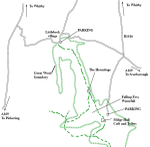 Littlebeck to Falling Foss walk via the Hermitage Folly.