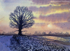 A cold winters evening