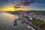 z2656 Ventnor Bay at Sunset