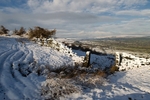 Moorland Gate in Snow