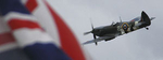 Spitfire and Union Flag