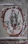 Santa Catarina, sotocoro arch mural, St. Catherine of Alexandria