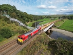 JL - 12.9.23 66115 6S50 Carlisle - Millerhill, Clyde Bridge