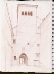 Sketch from Rome - SS Q Coronati