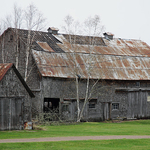 Old Barns New Brunswick Canada
