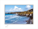 2019-279C Dunluce Castle and the White Rocks Portrush