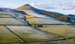 Dusting of snow on Shutlingsloe