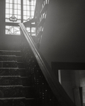 Victorian Staircase in Otley Black and White Photograph