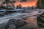 Light on the falls