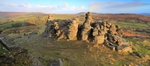 Hound Tor Panorama