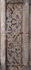Façade portal, left pilaster relief