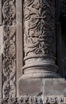 Façade portal, column relief (right)