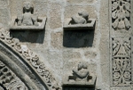 San Andrés, SW posa, E façade, Last Judgment, Lost Souls