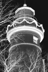 Marblehead Lighthouse in Black and White