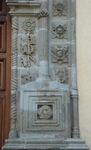 San Bernardino, porciúncula portal, right pilasters