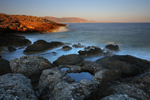 Rock pools near Sissi, Crete.   Ref 2251
